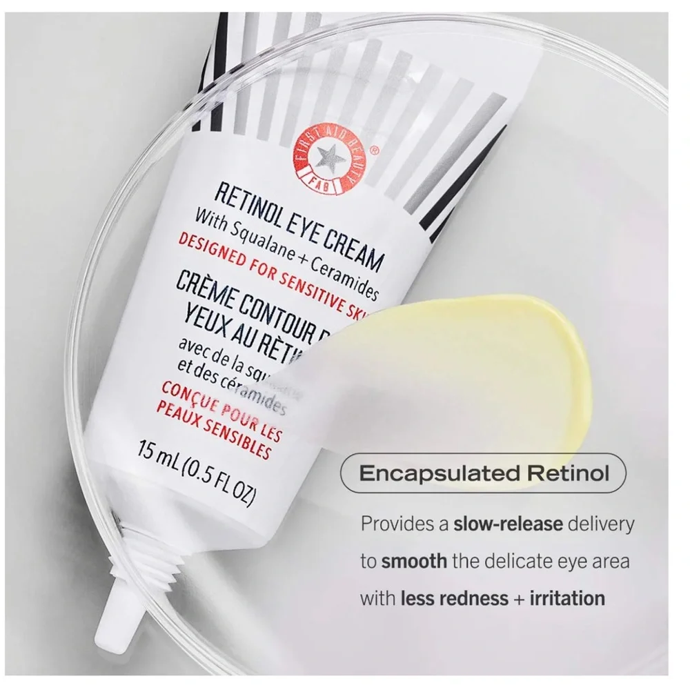 First Aid Beauty Retinol Eye Cream with Squalane & Ceramides 15 ml - Picture 4 of 5